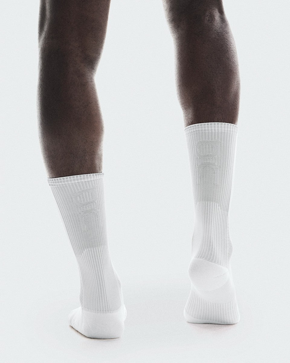 On United States Best Seller | Performance Run Sock High - White/Glacier