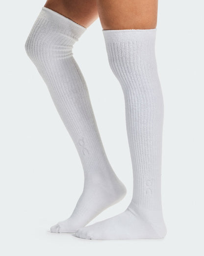 On United States Special Offer | Terry Sock Knee High - White