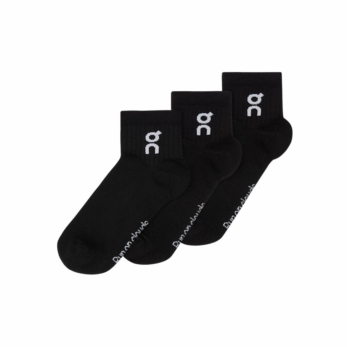 On United States Great Value | Logo Sock Mid 3P - Heather Gray