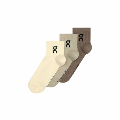 On United States Great Value | Logo Sock Mid 3P - Heather Gray