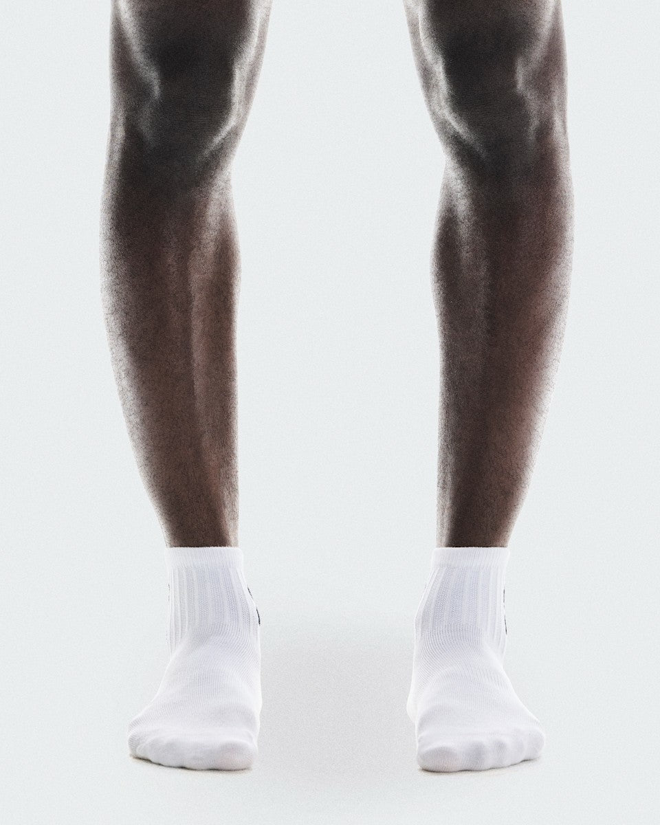 On United States Classic | Logo Sock Mid 3P - White