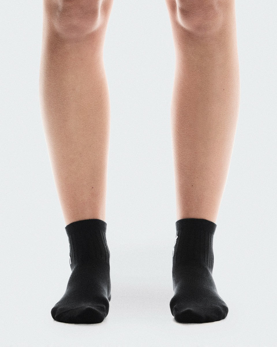 On United States Latest | Logo Sock Mid 3P - Black