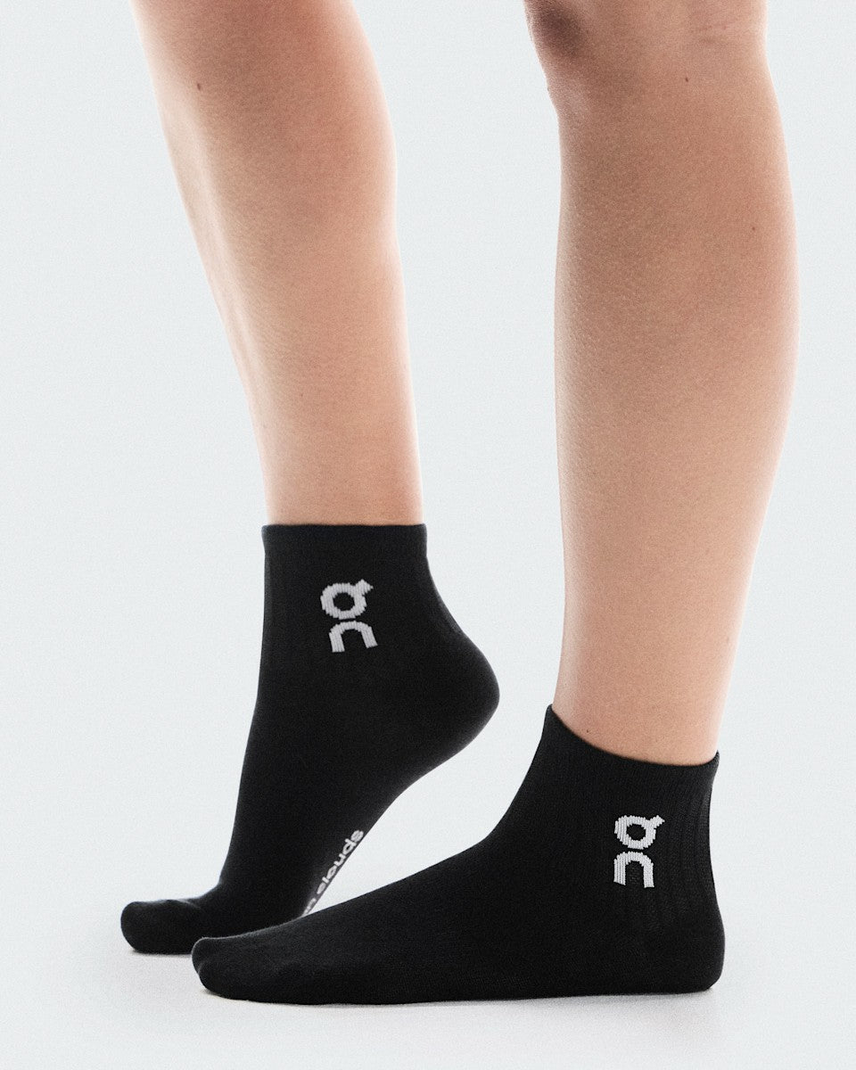 On United States Latest | Logo Sock Mid 3P - Black
