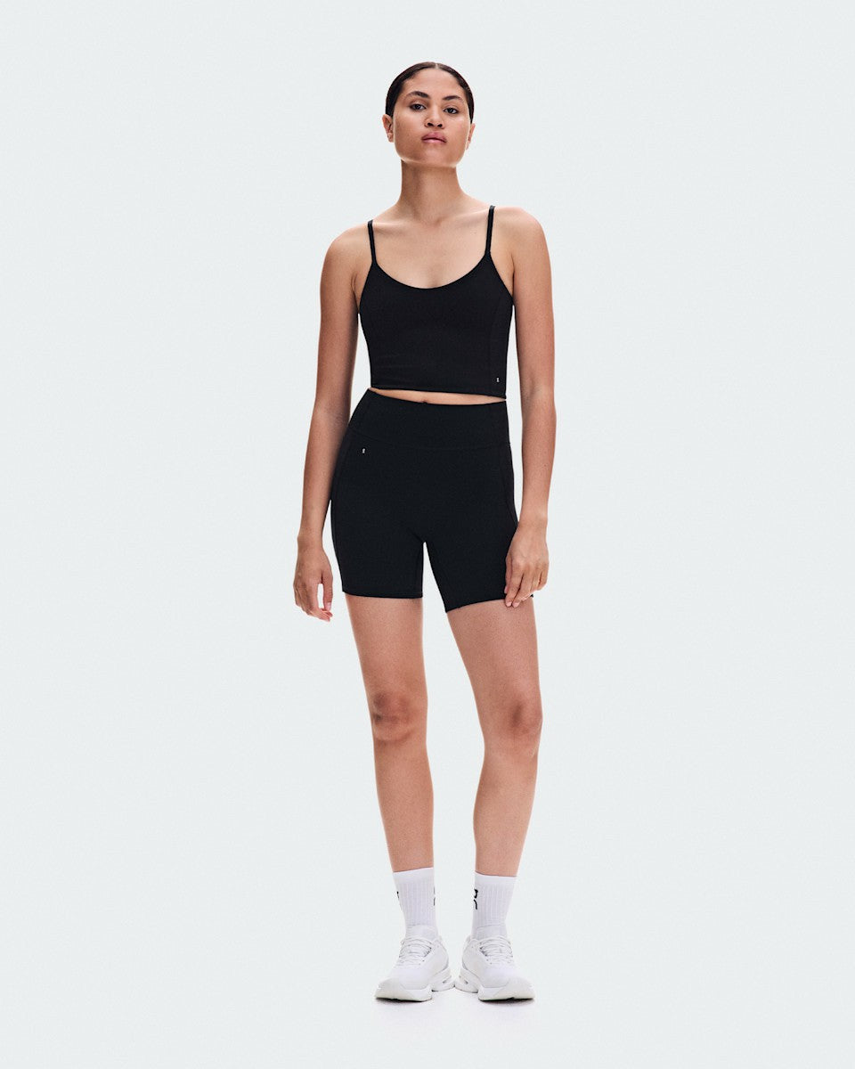 On United States Value | Women's Studio Crop - Black