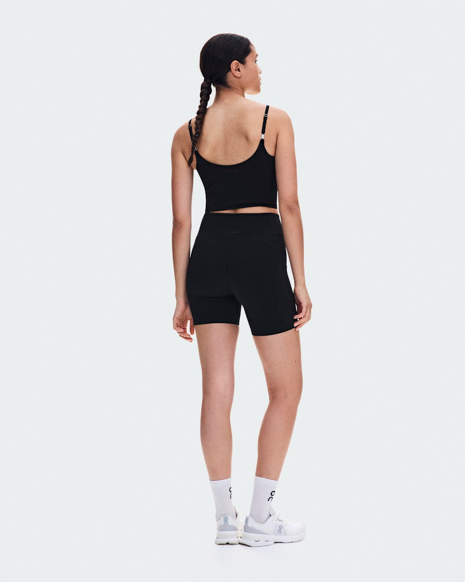 On United States Value | Women's Studio Crop - Black