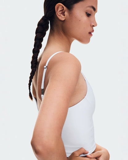 On United States Value | Women's Studio Crop - White