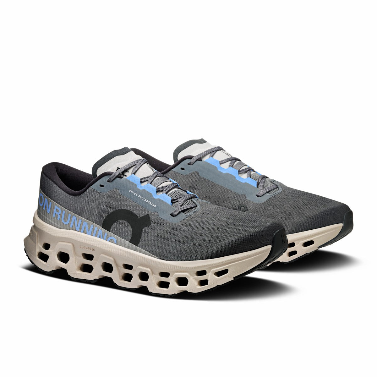 On United States Trusted | Men's Cloudmonster 3 - Rock/Silver