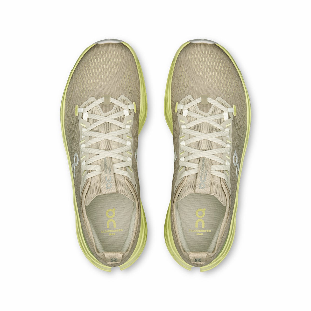 On United States Trusted | Men's Cloudsurfer Max - Pelican/Limelight