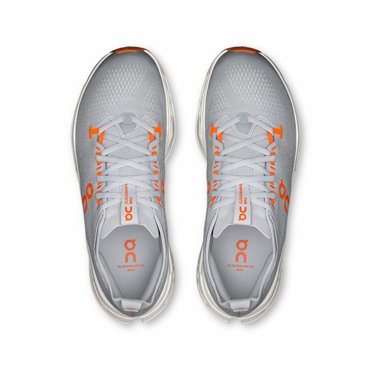 On United States Great Value | Men's Cloudsurfer Max - Glacier/Flame
