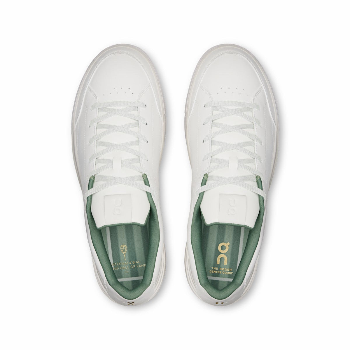 On United States Smart Buy | Men's THE ROGER Centre Court - Ivory/Fern