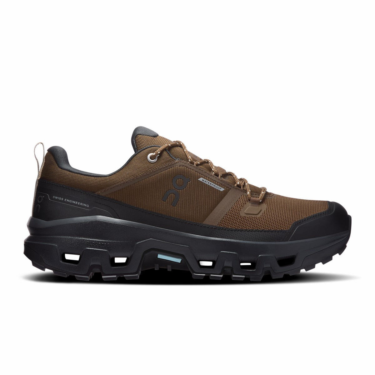 On United States Quality | Men's Cloudrock Low Waterproof - Grain/Soba