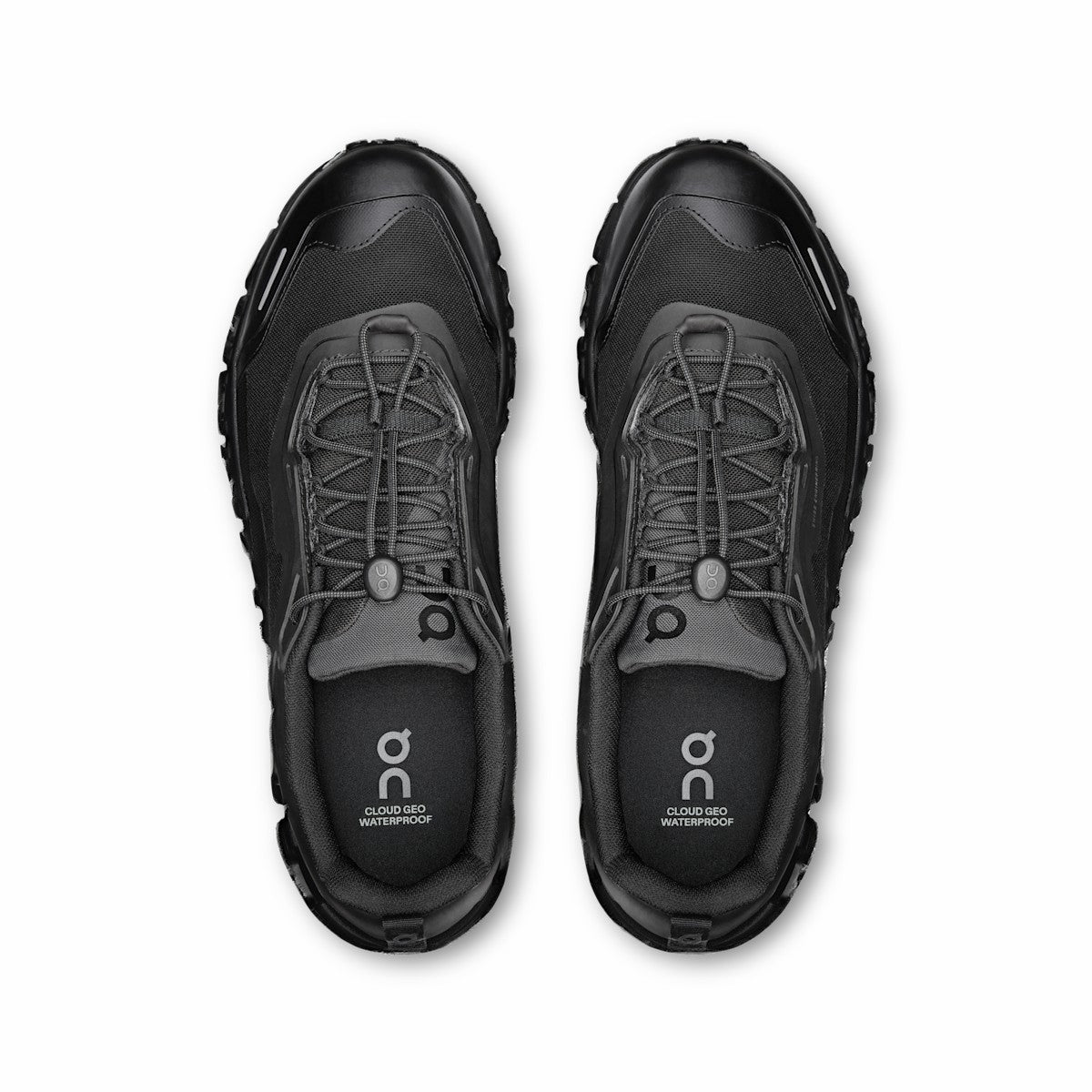 On United States Trusted | Men's Cloud 6 Geo Waterproof - Black/Black