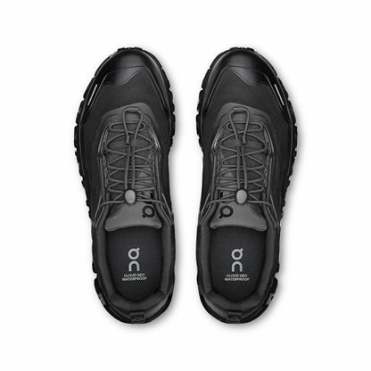 On United States Trusted | Men's Cloud 6 Geo Waterproof - Black/Black