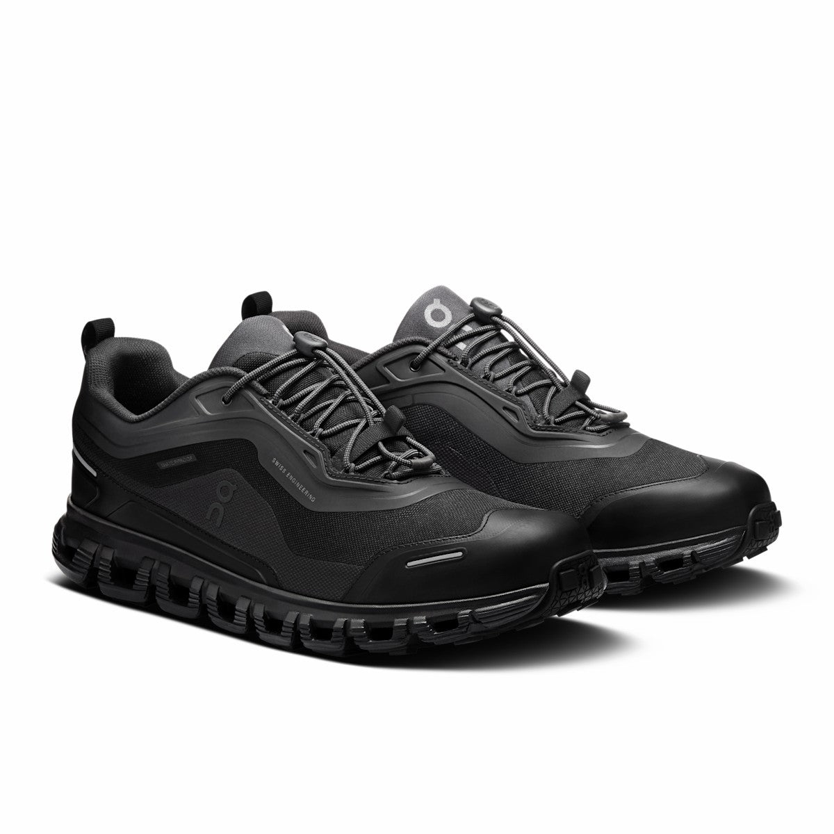 On United States Trusted | Men's Cloud 6 Geo Waterproof - Black/Black