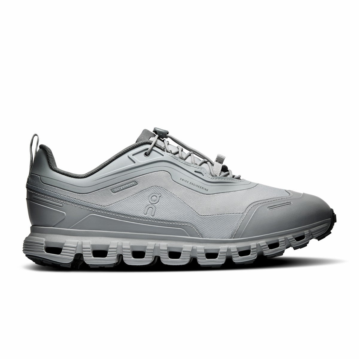 On United States Trusted | Men's Cloud 6 Geo Waterproof - Black/Black