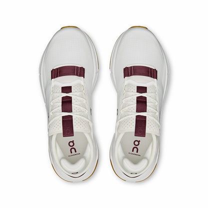 On United States New | Men's Cloudnova 2 - Ivory/Maroon