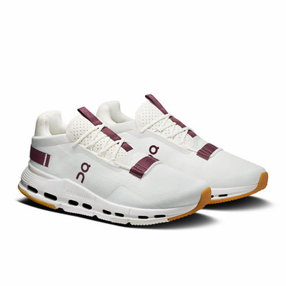 On United States New | Men's Cloudnova 2 - Ivory/Maroon