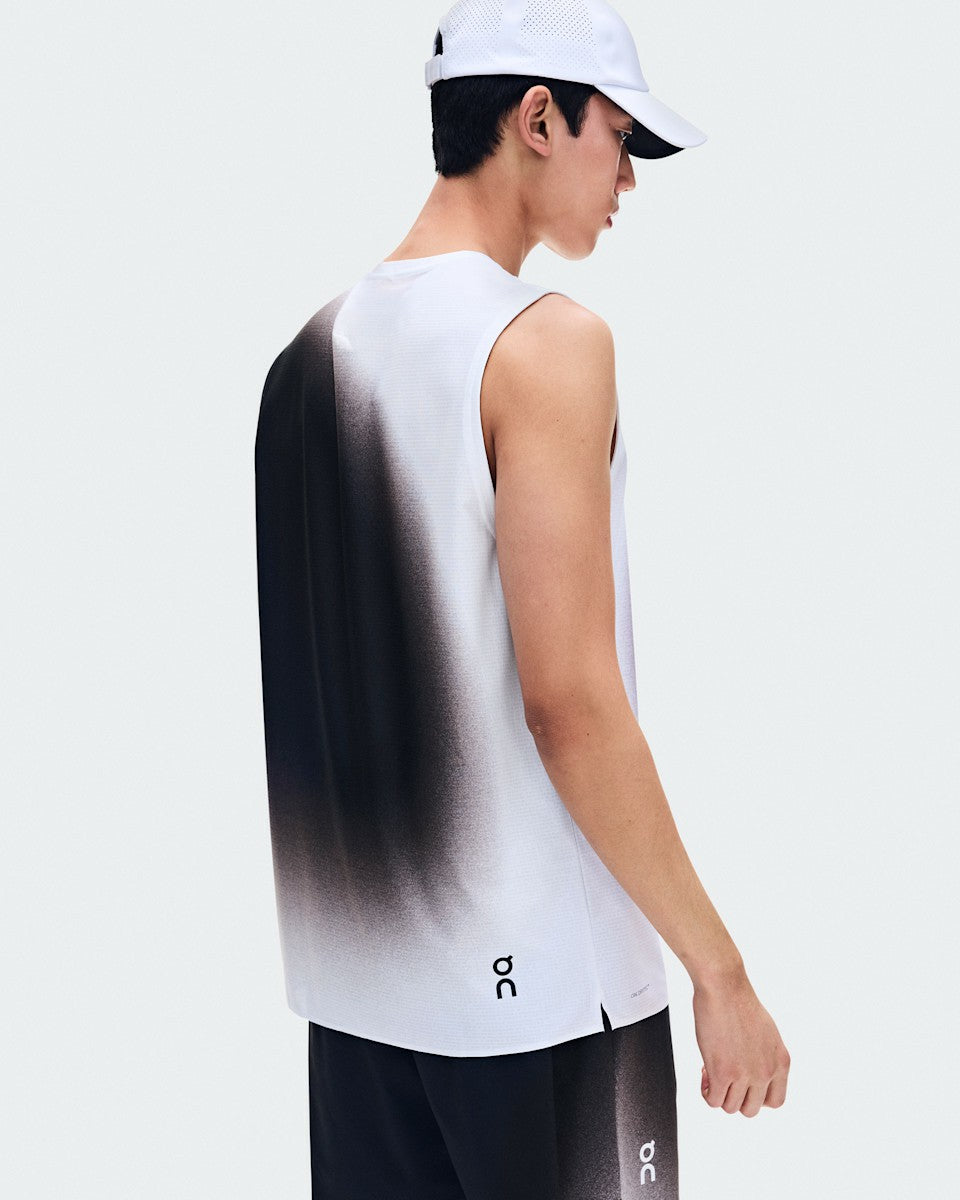 On United States Top Pick | Men's Court Tank Swing - White/Mulberry