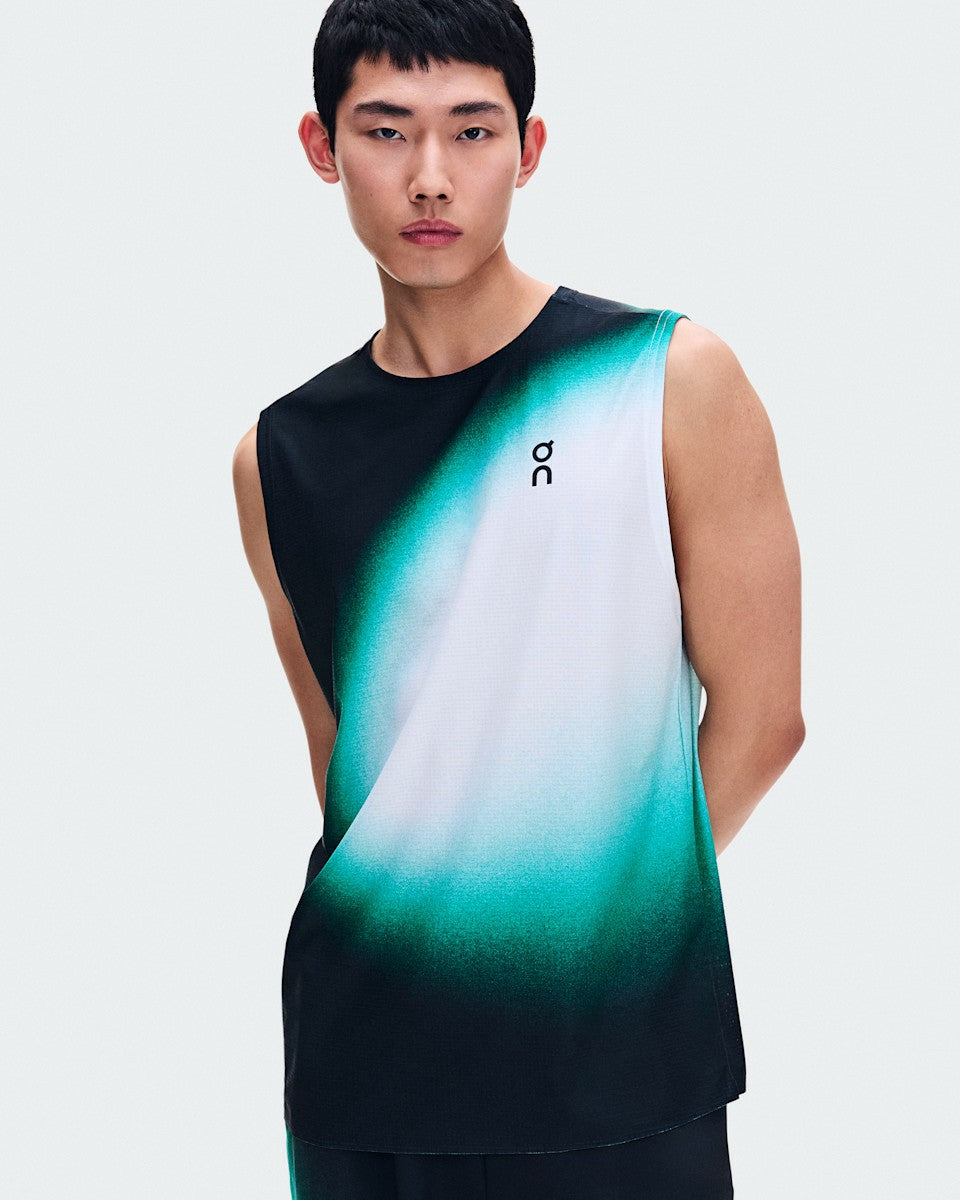 On United States Signature | Men's Court Tank Swing - Black/Neem