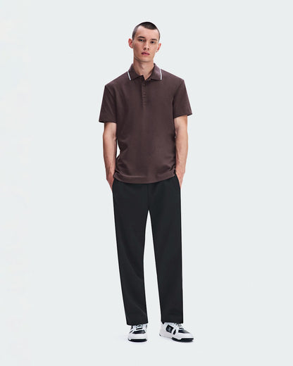 On United States Latest | Men's Courtside Polo - Mulberry