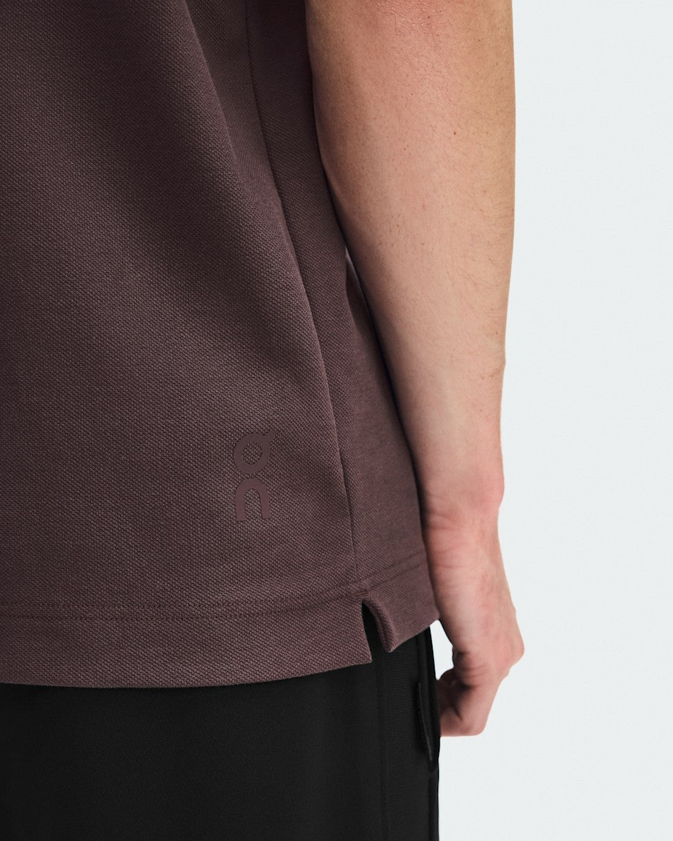 On United States Latest | Men's Courtside Polo - Mulberry