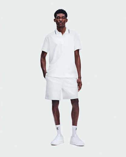 On United States Trusted | Men's Courtside Polo - All White