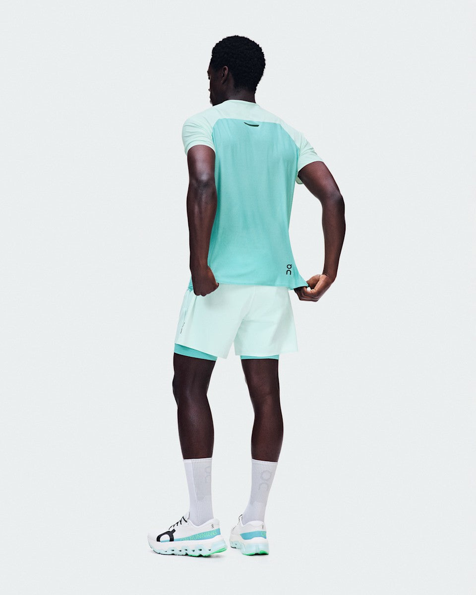 On United States Value | Men's Performance-T - Flurry/Aquamarine