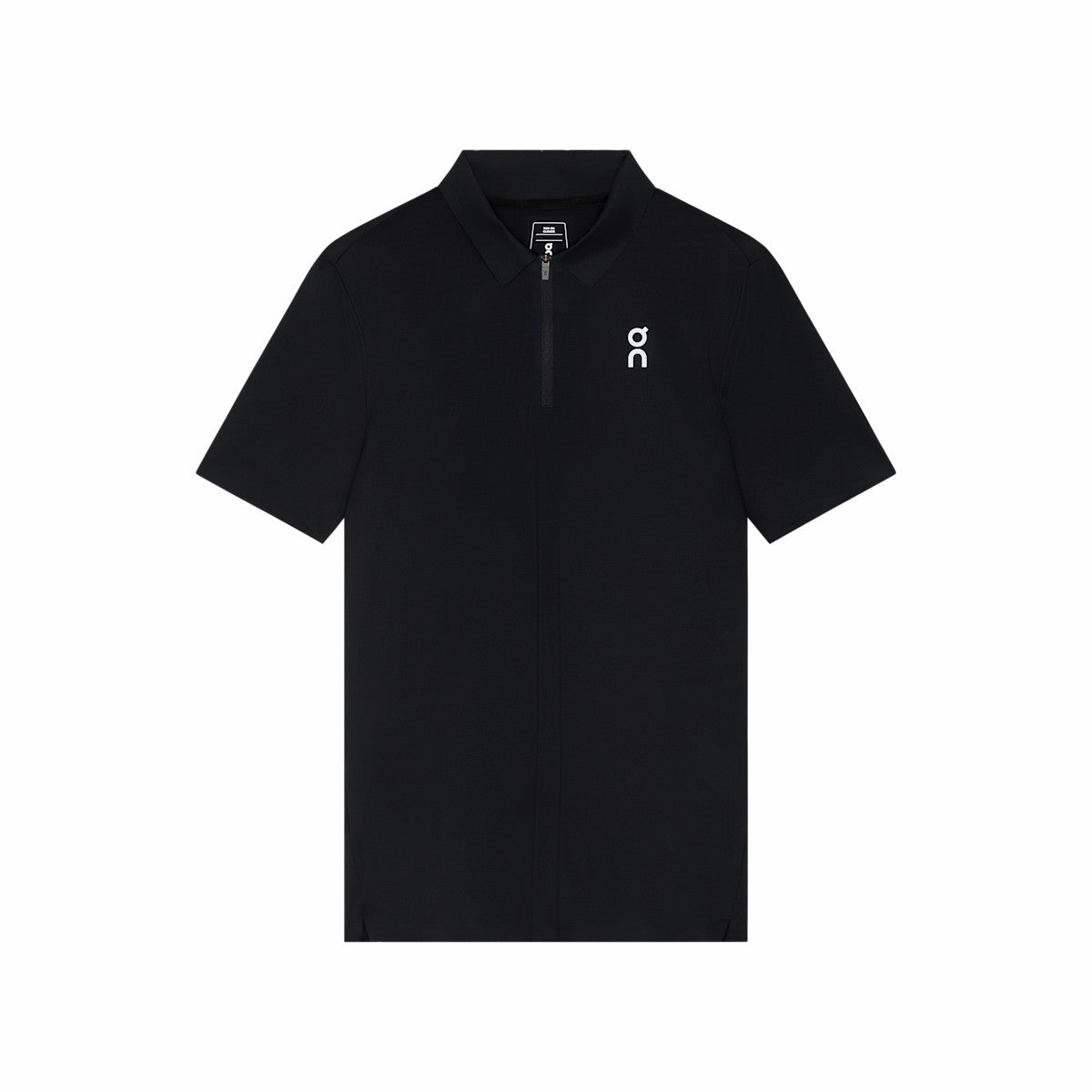 On United States Trusted | Men's Court Polo - Black