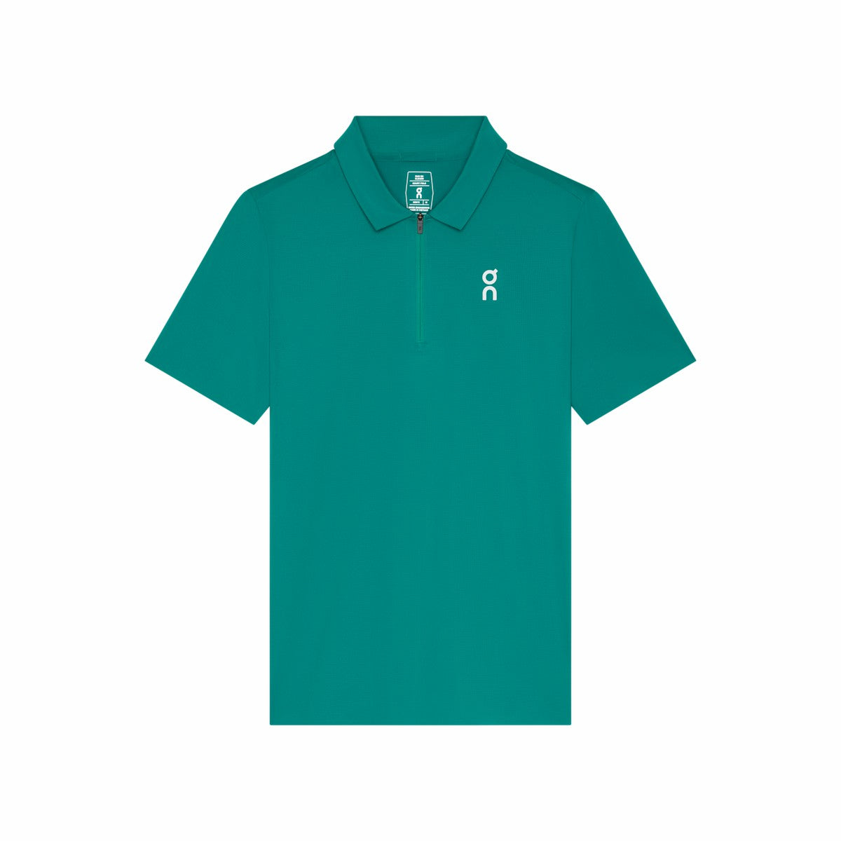 On United States Trusted | Men's Court Polo - Black