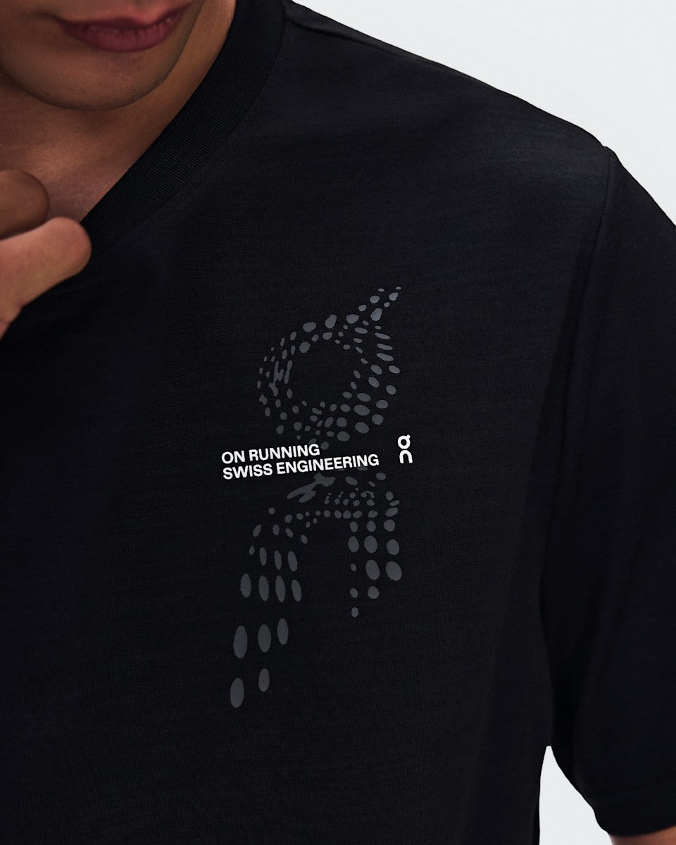 On United States Popular | Men's On Run-T - Black