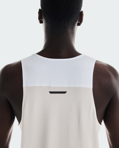 On United States Signature | Men's Performance Tank - White/Silver