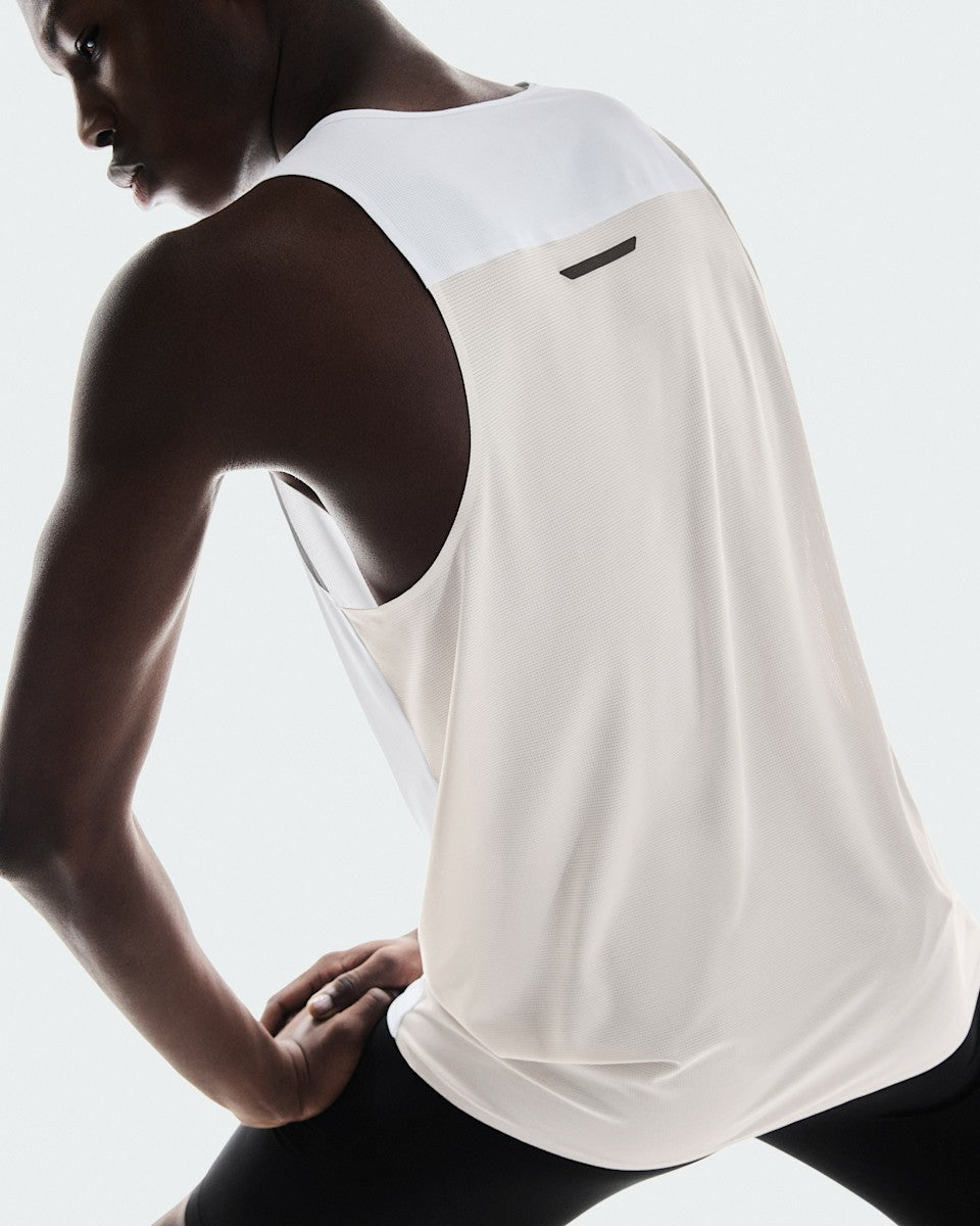 On United States Signature | Men's Performance Tank - White/Silver