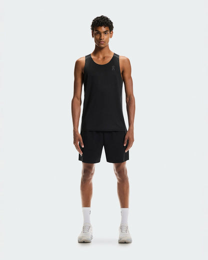 On United States Classic | Men's Performance Tank - Black/Eclipse