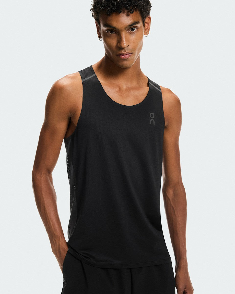 On United States Classic | Men's Performance Tank - Black/Eclipse