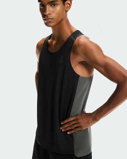 On United States Classic | Men's Performance Tank - Black/Eclipse