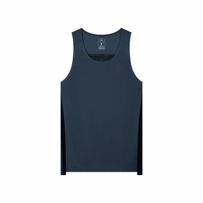 On United States Classic | Men's Performance Tank - Black/Eclipse