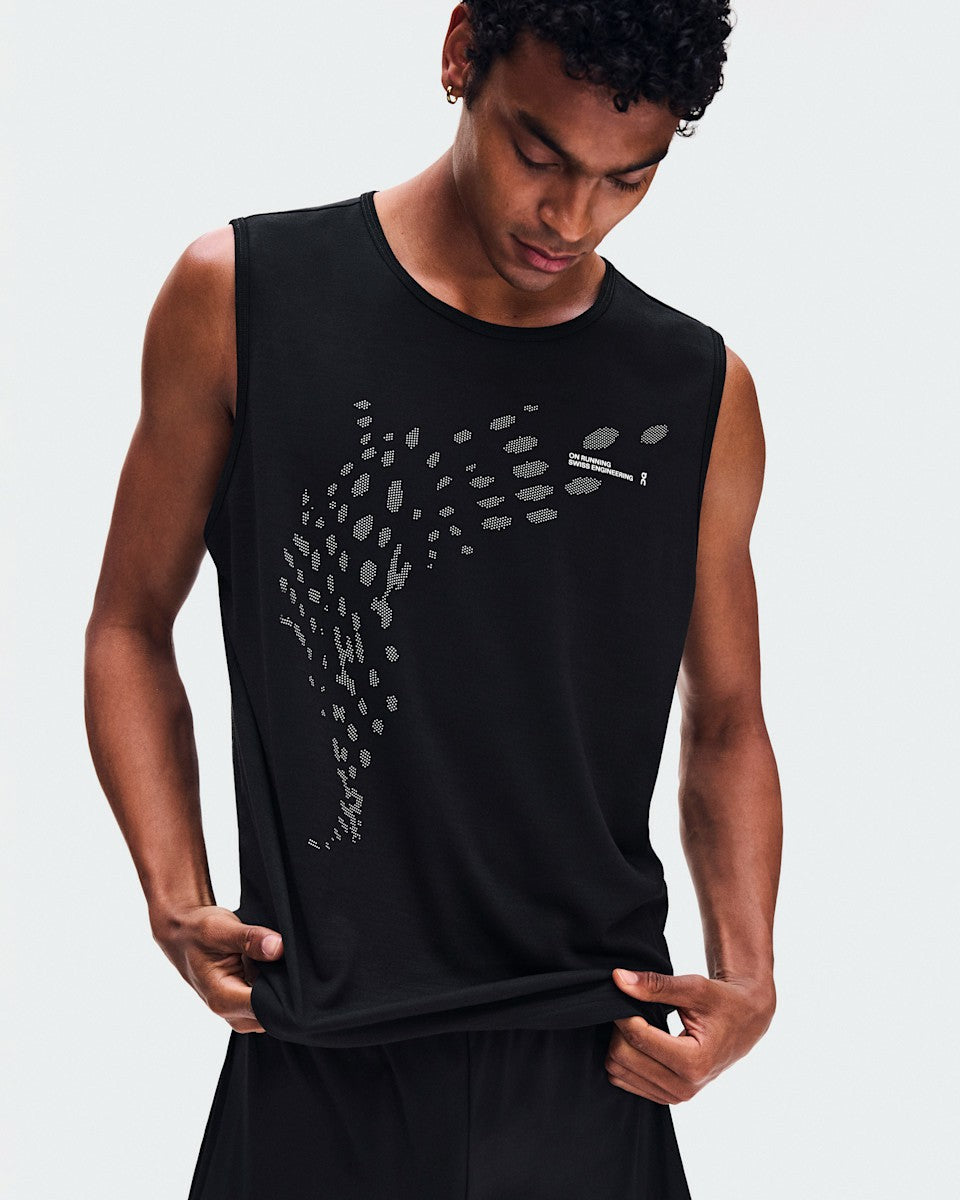 On United States Value | Men's On Run Tank - Black
