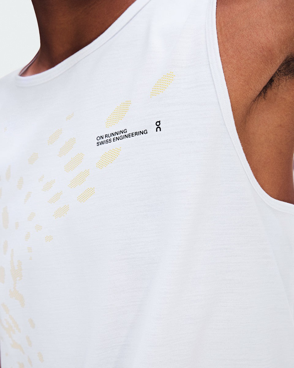 On United States Popular | Men's On Run Tank - White