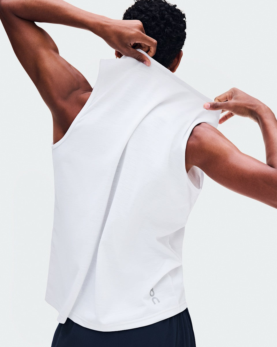 On United States Popular | Men's On Run Tank - White