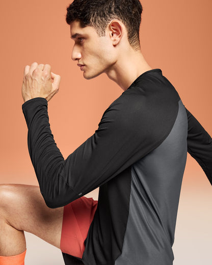 On United States Discount | Men's Performance Long-T - Black/Eclipse