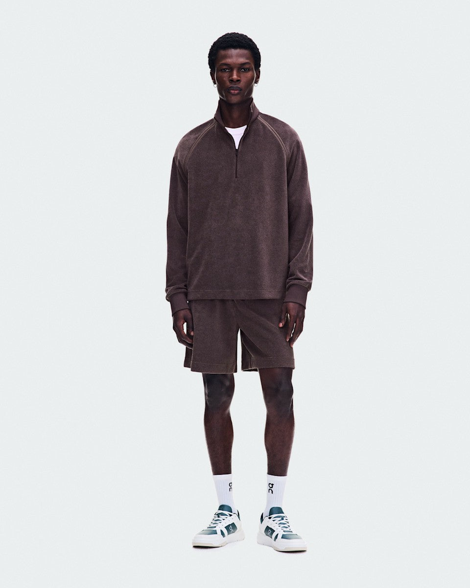 On United States New | Men's Courtside Pullover Terry - Mulberry