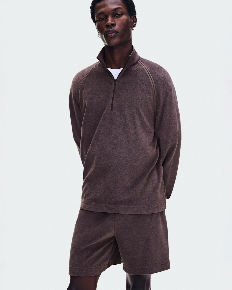 On United States New | Men's Courtside Pullover Terry - Mulberry