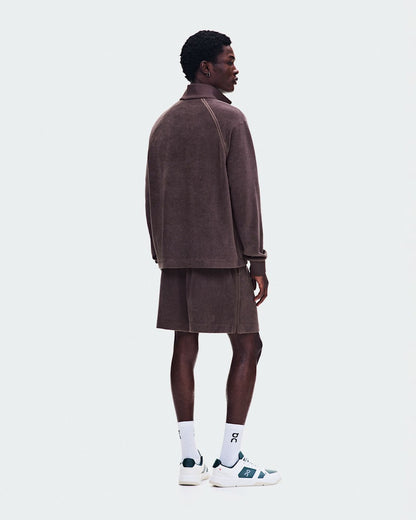 On United States New | Men's Courtside Pullover Terry - Mulberry