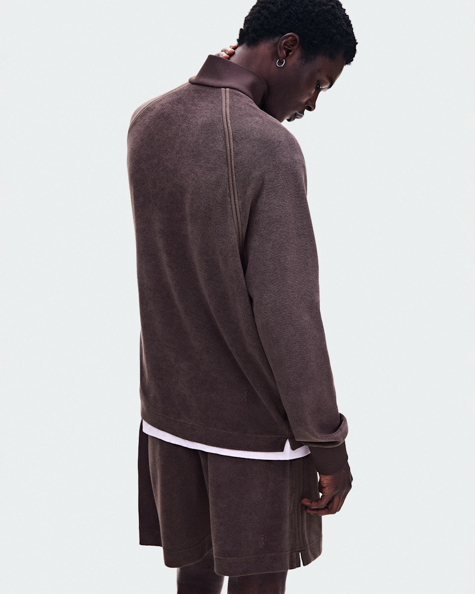 On United States New | Men's Courtside Pullover Terry - Mulberry
