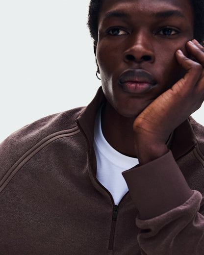 On United States New | Men's Courtside Pullover Terry - Mulberry