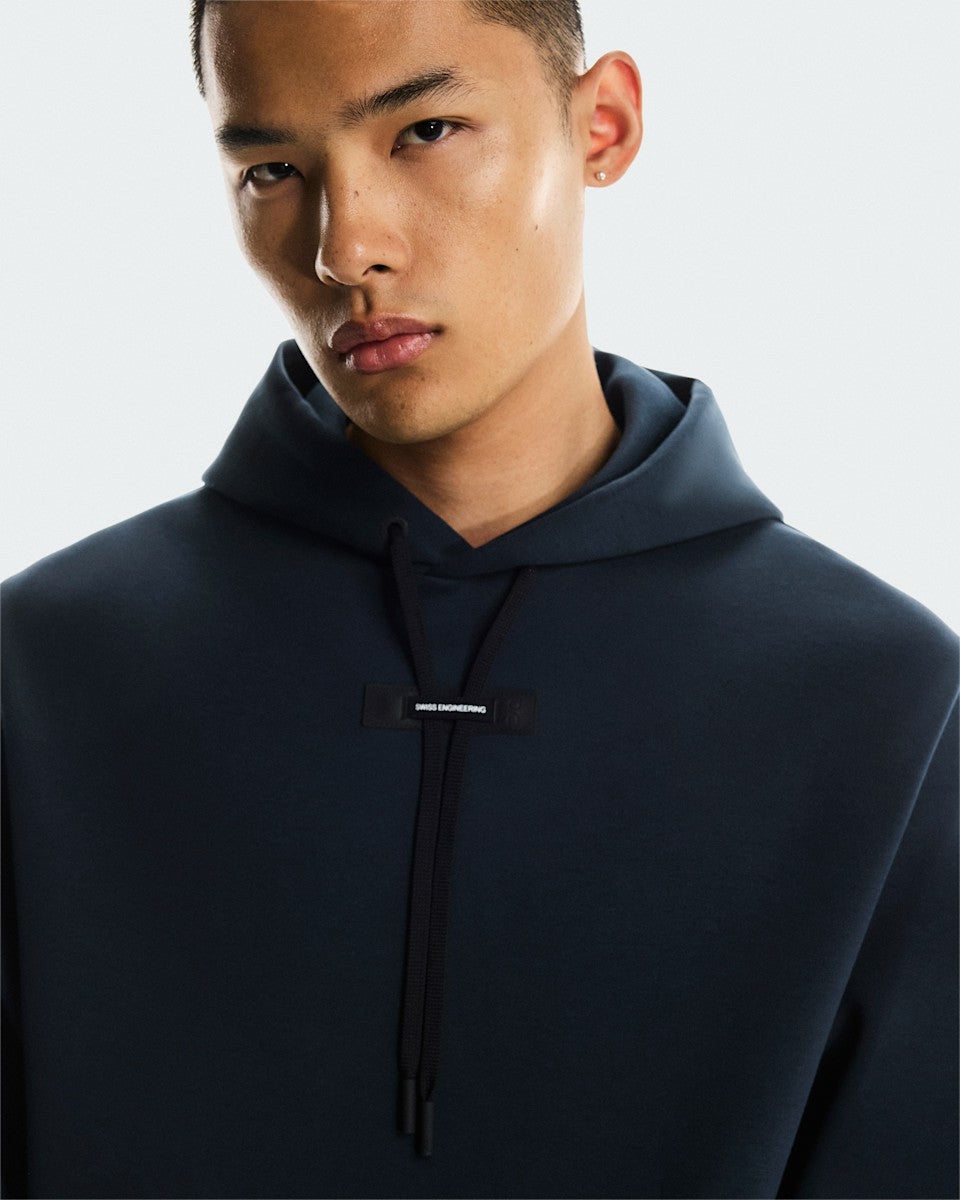 On United States Quality | Men's Focus Tech Hoodie - Navy