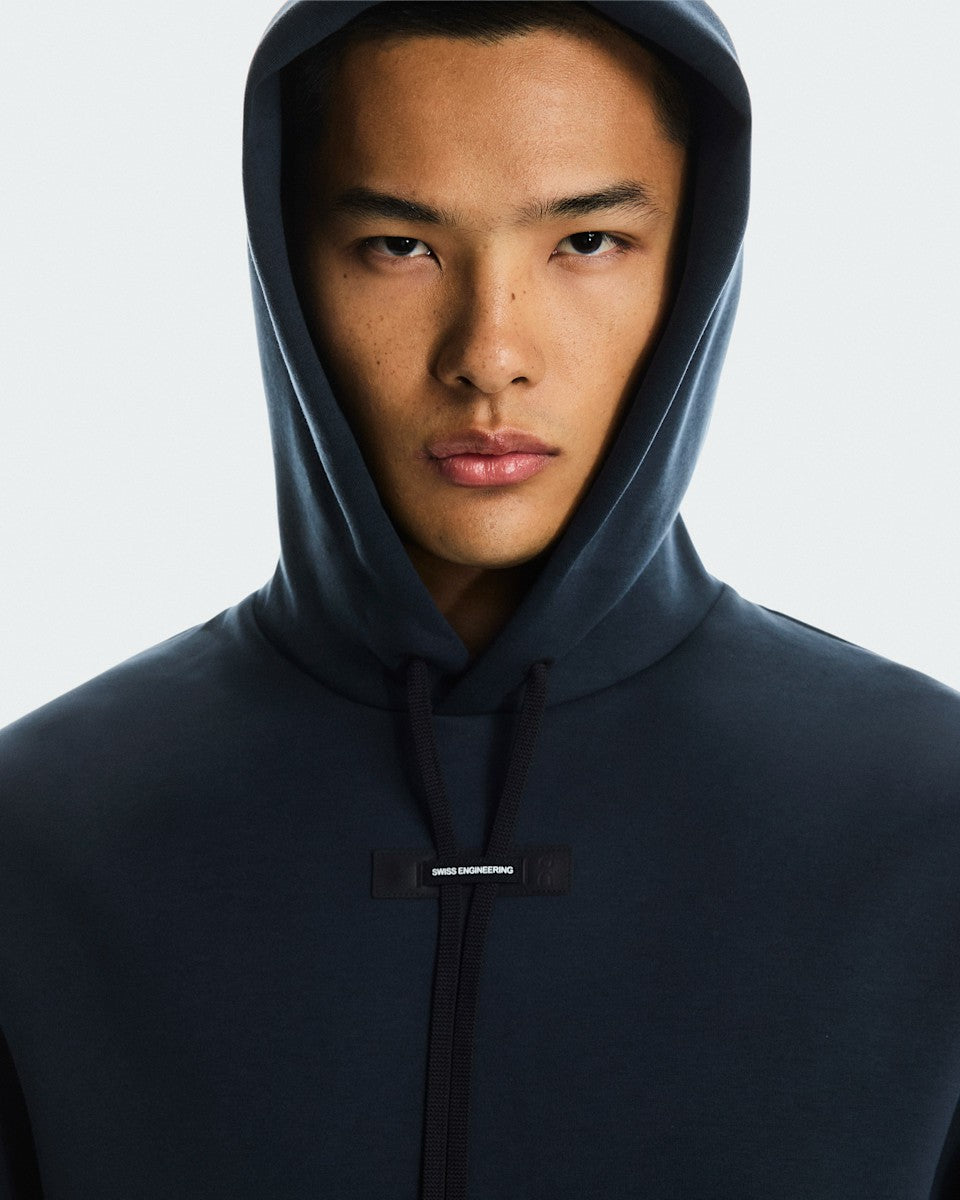 On United States Quality | Men's Focus Tech Hoodie - Navy