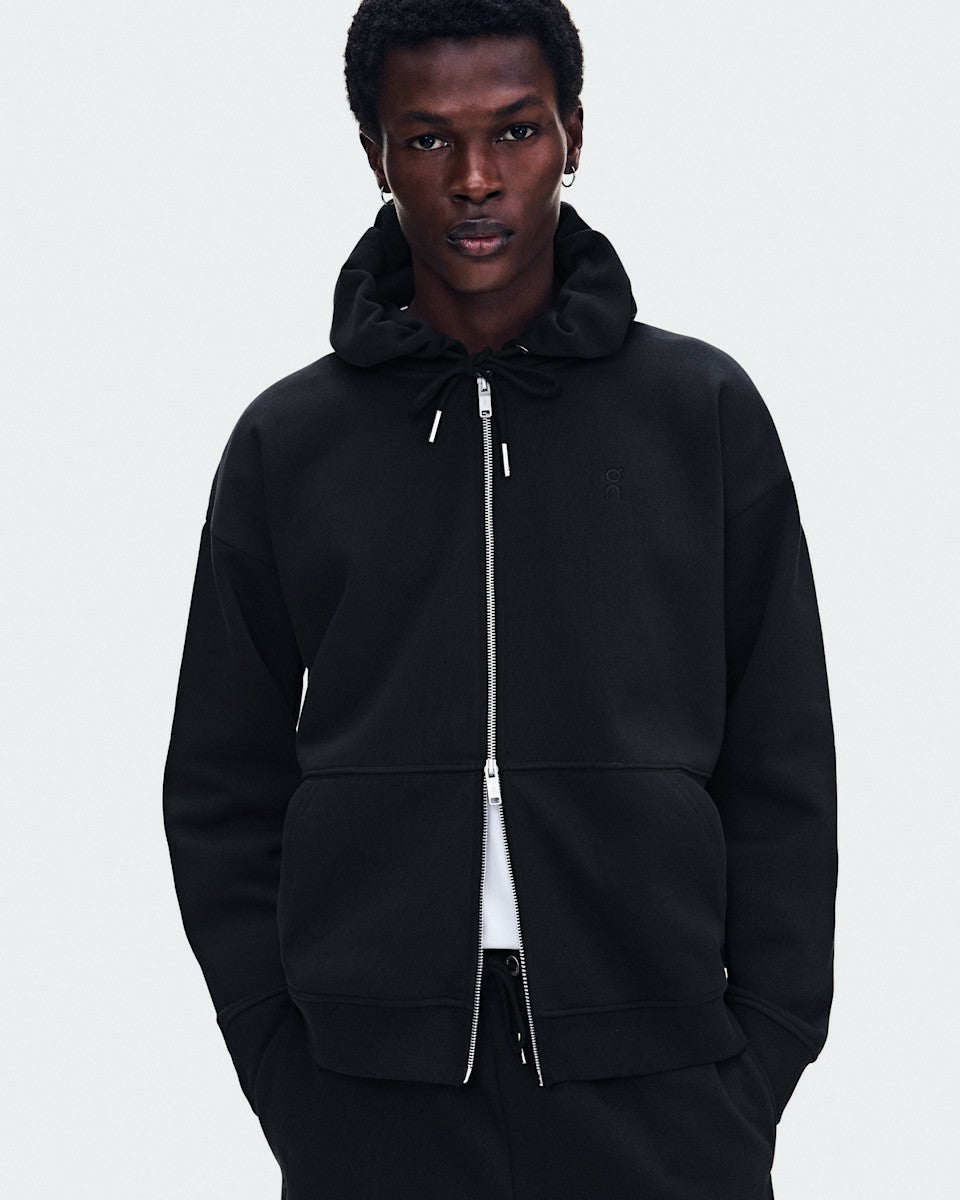 On United States Quality | Men's Club Collective Full Zip Hoodie - Black
