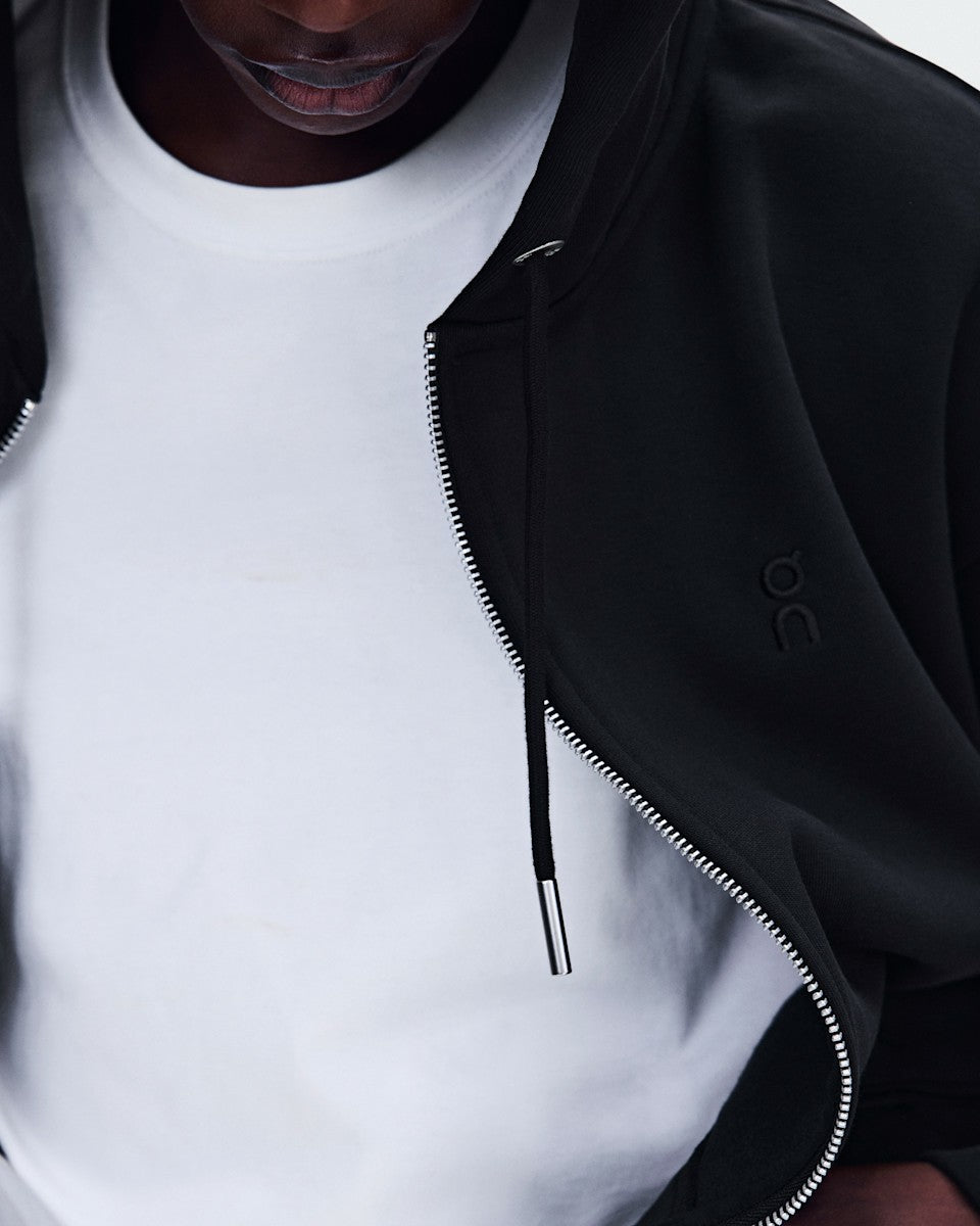 On United States Quality | Men's Club Collective Full Zip Hoodie - Black