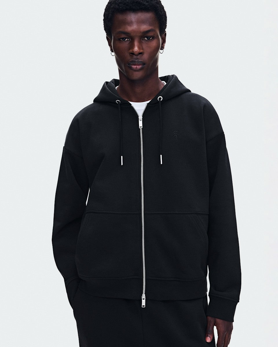 On United States Quality | Men's Club Collective Full Zip Hoodie - Black